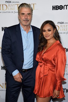 Chris Noth and Tara Wilson