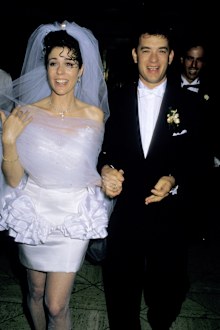 4/30/88 California Rex's Tom Hanks & Rita Wilson Wedding Reception Tom Hanks & Rita Wilson CR: Ron Galella