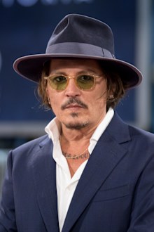 Johnny Depp attends 'Crock of Gold: A Few Rounds With Shane Macgowan' premiere during the 68th San Sebastian International Film Festival at the Kursaal Palace on on September 22, 2020 in San Sebastian, Spain. 