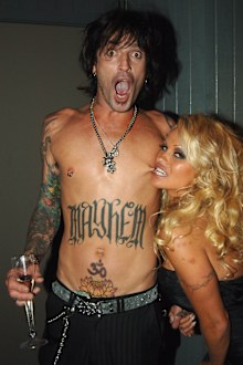 Tommy Lee and Pamela Anderson 