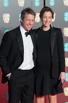 Hugh Grant and Anna Eberstein 