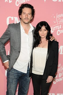 Shannen Doherty and Kurt Iswarienko