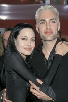 Angelina Jolie and James Haven at the Academy Awards in 2000.