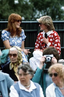 Princess Diana and Fergie ended up in a police van after hen's party