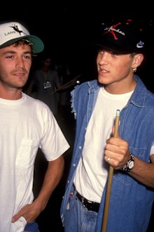 Luke Perry and Brian Austin Green