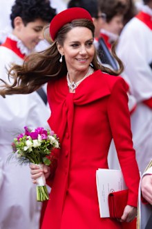 LONDON, ENGLAND - MARCH 10: Catherine, Princess of Wales attends the celebrations for Commonwealth Day at Westminster Abbey on March 10, 2025 in London, England.  (Photo by Samir Hussein/WireImage)