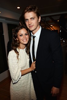Rachel Bilson, Hayden Christensen, couple shot