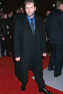 Russell Crowe during Proof of Life Los Angeles premiere in 2000 at The Academy in Beverly Hills, California, United States. 