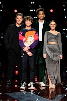 Daniel Shaw, Zeek Power, Jordan Anthony and Diana Rouvas
