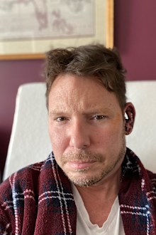 Alexander Gupman had surgery on his ear.