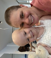 Chemo caused Isla to lose her hair, which affected her confidence.