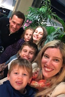 Caroline is relieved her son is now in remission