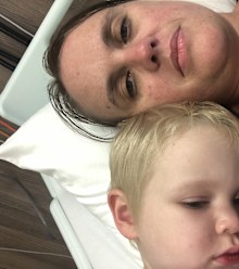Amanda beat cancer when she was 14 only for her daughter Sophie to be diagnosed at three years old.