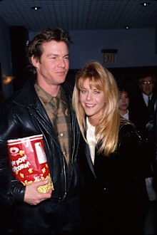 Dennis Quaid and Meg Ryan in 1990.