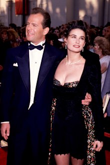Demi Moore, Bruce Willis, relationship timeline