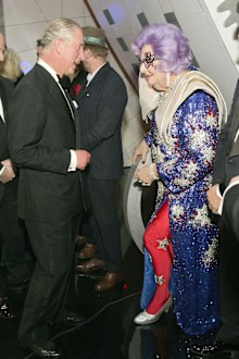 King Charles and Dame Edna