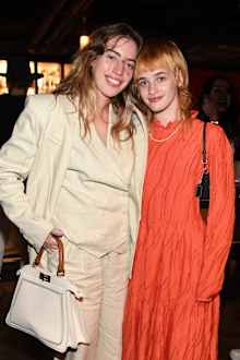 Clara McGregor and sister Esther McGregor attend the world premiere of The Birthday Cake at The Mob Museum on June 11, 2021 in Las Vegas, Nevada.