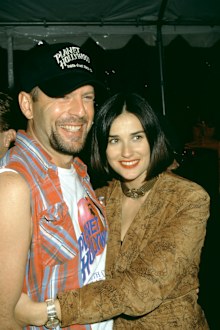 Demi Moore, Bruce Willis, relationship timeline
