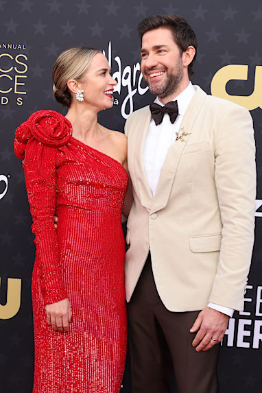 Emily Blunt and John Krasinski 
