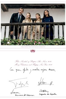 Spanish royal family Christmas