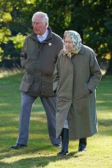 Queen Elizabeth and Prince Charles