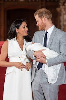 Prince Harry Meghan Markle Archie Harrison Mountbatten-Windsor Victoria Arbiter