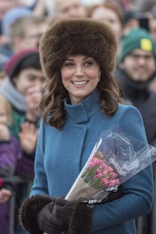 Duchess of Cambridge fur hat