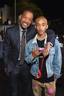 Will Smith and son Jaden attend the World Premiere of Netflix Films 'BRIGHT' on December 13, 2017 in Los Angeles, California.
