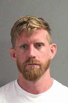  Brandon Gilmore, accused of  dropping a 4-year-old off the second floor of a Daytona Beach resort