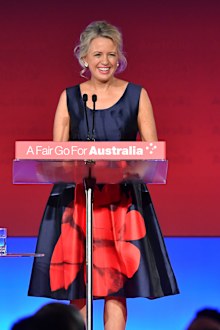 Chloe Shorten give speech