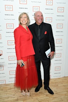 Linda O'Leary and Shark Tank judge Kevin O'Leary on April 8, 2019