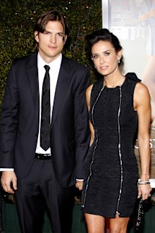 Demi Moore, Bruce Willis, relationship timeline, Ashton Kutcher