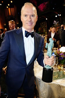 Michael Keaton attends the 28th Screen Actors Guild Awards at Barker Hangar on February 27, 2022 in Santa Monica, California.