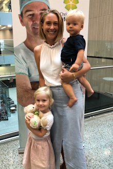'I was diagnosed with cancer weeks after becoming a mum'