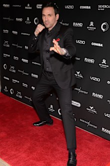 Jason David Frank attends the private reception during Sundance 2020 for "Omniboat: A Fast Boat Fantasia" hosted by RAND Luxury at The St. Regis Deer Valley on January 26, 2020 in Park City, Utah. 