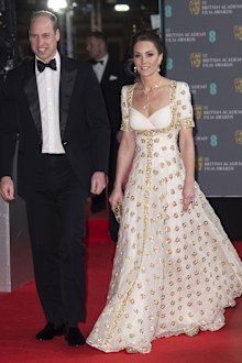 Kate and William walk the red carpet at the BAFTAs