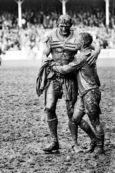 Norm Provan and Arthur Summons at the SCG, 1963