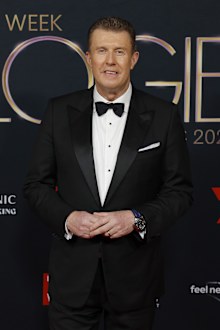SYDNEY, AUSTRALIA - AUGUST 03: Peter Overton attends the 65th TV WEEK Logie Awards at The Star on August 03, 2025 in Sydney, Australia. (Photo by Brendon Thorne/Getty Images)