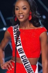 Army officer Deshauna Barber has been crowned Miss USA.