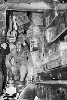 The home was essentially a labyrinth of junk when police arrived.
