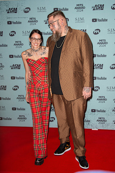 Rag'n'Bone Man and Zoe Beardsall 