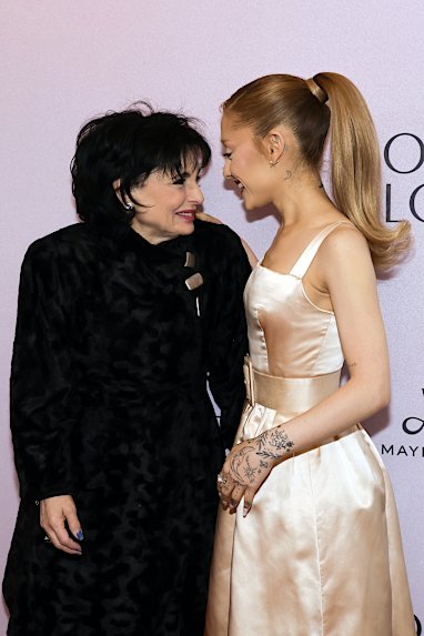 Joan Grande and Ariana Grande