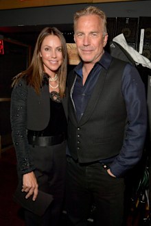  Christine Baumgartner and Kevin Costner 