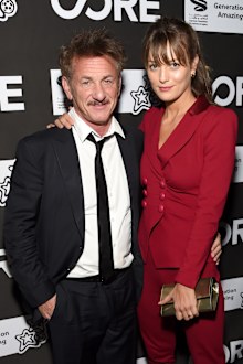 Sean Penn and Leila George