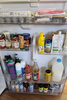 Kristine's fridge