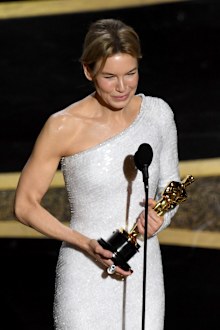 Renée Zellweger, Oscar, 2020, win, speech
