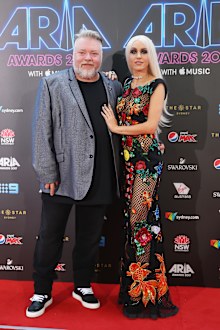 Kyle Sandilands and Imogen Anthony at the 31st Annual ARIA Awards in 2017