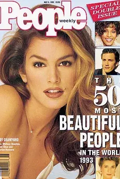 1993: Cindy Crawford