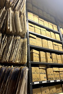 Part of the Camera Press archive in London