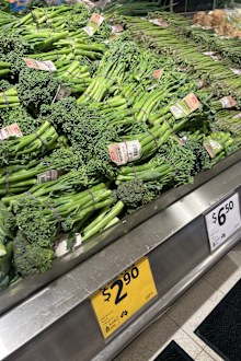 broccoli breaking off the stems how much will you save